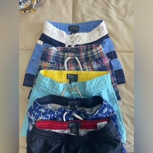 Bundle 5 Pair of Polo Ralph Lauren 2T Swim Trunks